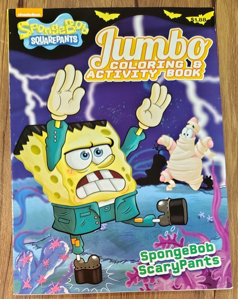 SpongeBob SquarePants ScaryPants Halloween Jumbo Coloring & Activity Book 2013