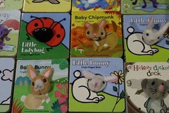 Lot of 10 Finger Puppet Board Books – Random Mix