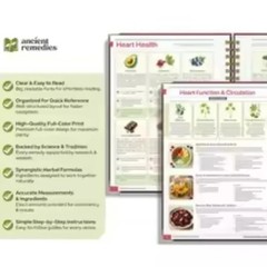 The Natural Healing Handbook Spiral Bound Guide For Herbal Remedies And Natural.