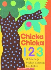 Chicka Chicka 1, 2, 3 – Paperback By Bill Martin Jr. – ACCEPTABLE