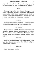 1917 Vegetable Gardening And Canning 60 Pages