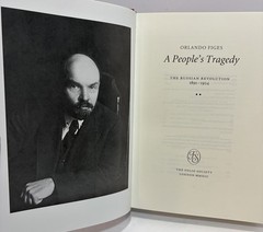 „A PEOPLE’S TRAGEDY: THE RUSSIAN REVOLUTION 1891-1924” Folio Society 2013 HC