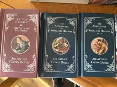 Arthur Conan Doyle Sherlock Holmes Miniature Library Hardcover Box Set 2019