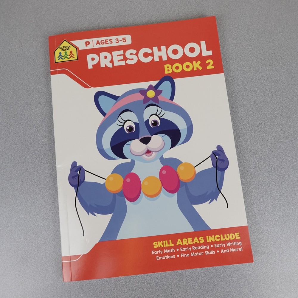 School Zone Preschool Single Book #2 Learning Program Paperback