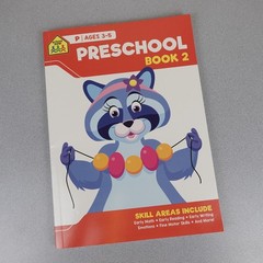 School Zone Preschool Single Book #2 Learning Program Paperback