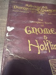 Complete Book of Gnomes & Halflings AD&D 2nd Edition 2134 (1993, Softcover)