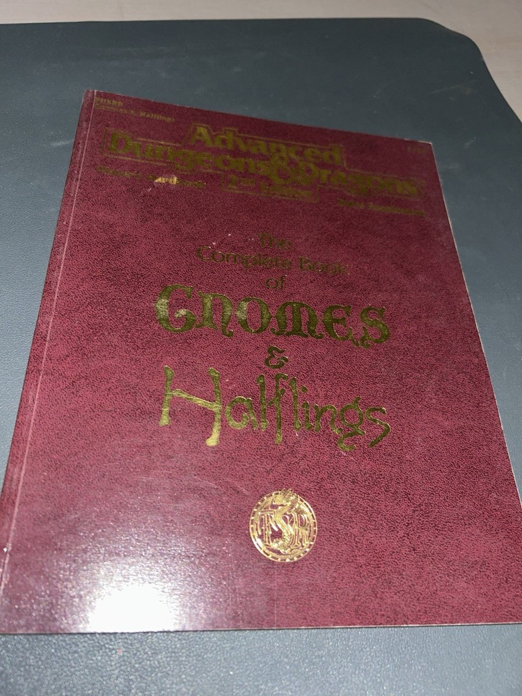 Complete Book of Gnomes & Halflings (Advanced Dungeons Dragons PHBR9) TSR 2134