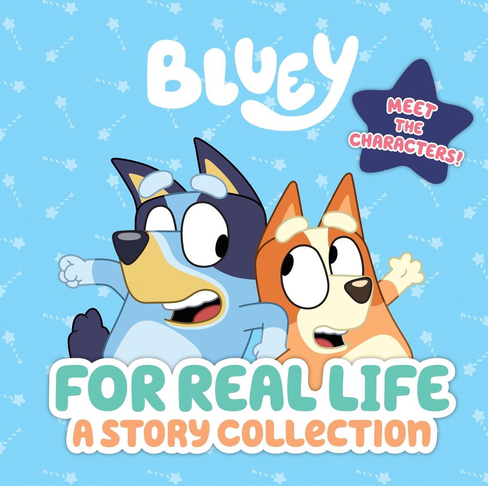 Bluey: For Real Life: A Story Collection Sky/Pale blue