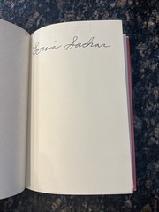 SIDEWAYS STORIES FROM WAYSIDE SCHOOL By Louis Sachar 1978 2nd Print Signed HB/DJ