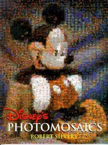 Disney’s Photomosaics; Disney Editions D- hardcover, Silvers, 9780786864638, new
