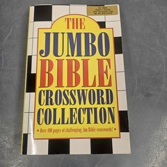 The Jumbo Bible Crossword Collection Over 400 Pages Religious Mental Exercise