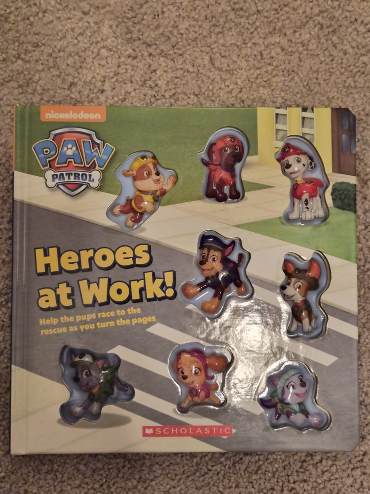 Heroes at Work (PAW Patrol) by Courtney Carbone (2018, Children’s Board Books)