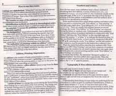 A Pocket Guide to the Identification of First Editions, 7th (current) ed. New!
