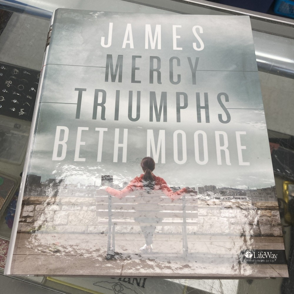 JAMES Mercy Triumphs Beth Moore Leader Kit – 6 DVDs Leader Guide Member Book