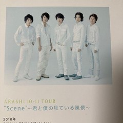 Arashi 10-11 TOUR Scene Photo Book Concert memorabilia