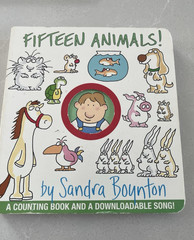 (6) Early Sandra Boynton Board Books