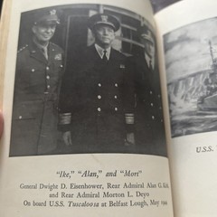 Signed The Two-Ocean War by Samuel Eliot Morison US Navy WWII Hardcover 1963 VTG