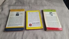 Collection of 1940s pocket paperback books – vintage mystery stories
