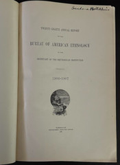 28th and 29th Annual Report of the Bureau of American Ethnology 1906-1908