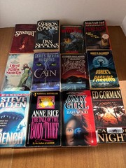 Horror Novels Lot of 12 Paperbacks (See photos for titles)