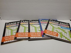 Lots Of Kappa Large Print Word Finds,volume 320 5pk