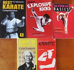 SET OF 5 SECRETS OF CHINESE KARATE-KARATE-DO-EXPLOSIVE KICKS-BEST KARATE-BASICS