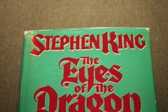 The Eyes of the Dragon by Stephen King 1987 HC 1st Edition w/ Embossed Cover