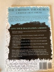 The Emotion Thesaurus: A Writer’s Guide To Character Expression