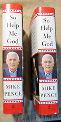 Mike Pence So Help Me God SIGNED Edition of First Edition & STANDARD First Edit.