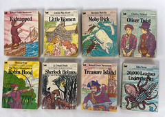 Moby Books Illustrated Classic Editions Mini Paperback Books Lot of 22