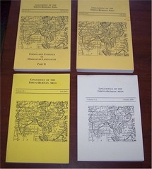 Linguistics of the Tibeto-Burman Area – Lot of 10 Volumes 1990-2008