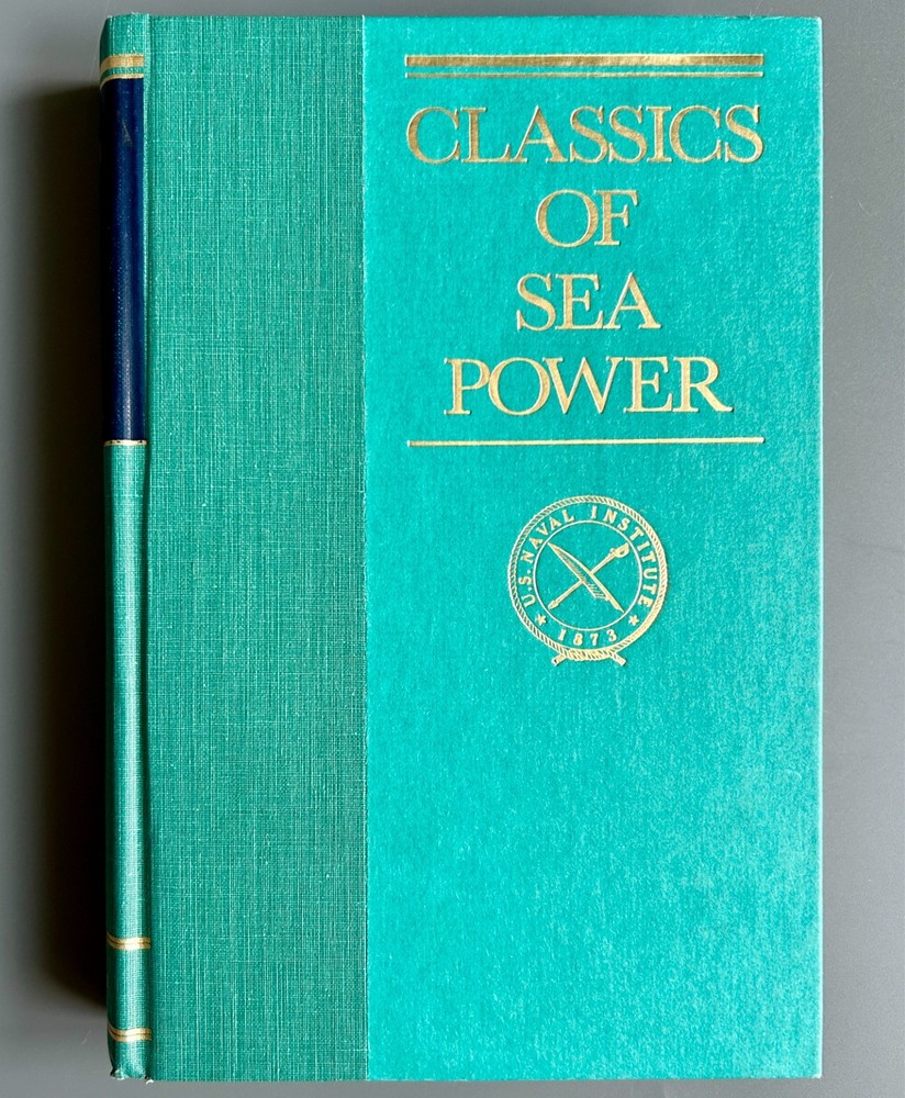 Mahan on Naval Strategy (Classics of Sea Power) – A. T. Mahan – Hardcover – Good