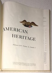 American Heritage February 1959 Volume X Number 2 Early Marine Officer Cover