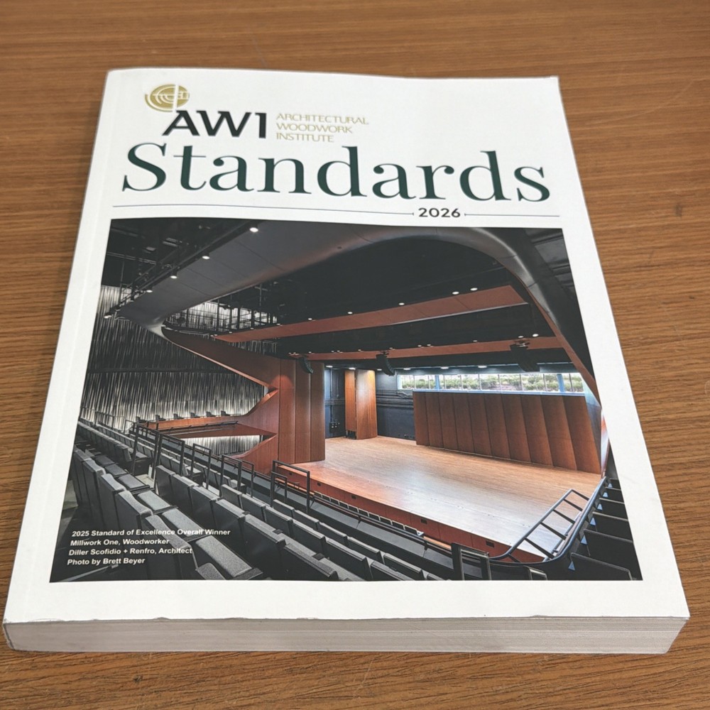 AWI Standards 2026 – Architectural Woodwork Institute Paperback – Unused