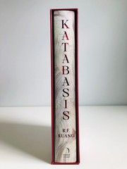 Katabasis by R.F. Kuang ILLUMICRATE EXCLUSIVE EDITION with Slipcase ~ Stenciled