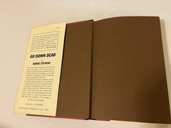 GO DOWN DEAD SHANE STEVENS 1966 HC DJ 1ST WILLIAM MORROW HARLEM GANG LIFE YOUTH