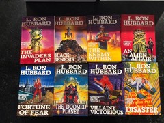 L. Ron Hubbard 1,2,3,4,5 & 8,9,10 / INVADERS PLAN AN ALIEN AFFAIR DISASTER etc..