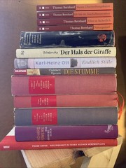 German Language Literary Fiction Lot 13 Books Kafka Bernhard Dostoevsky