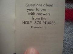 ANSWER BOOKLETS – QUESTIONS & ANSWERS ABOUT YOUR FUTURE MINI BOOKLET 31 PAGES
