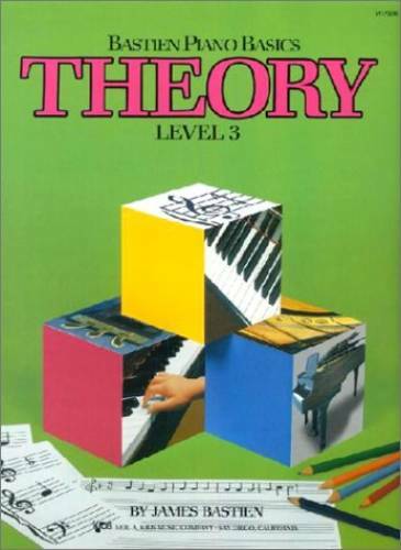 Theory : Level Three (Bastien Piano Basic Wp208) – Paperback – GOOD