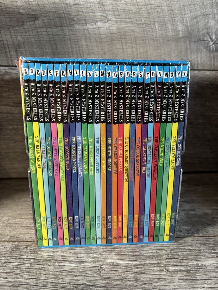 A to Z Mysteries: The Complete Box Set Collection by Ron Roy (Books 1-26) SEALED