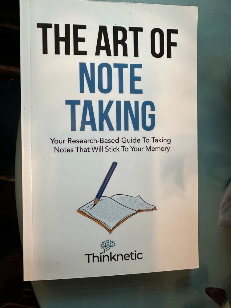 The Art Of Note Taking: Your Research-Based Guide by Thinknetic (AE677M8)