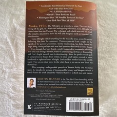 Kristin Hannah The Great Alone: A Novel Paperback English St. Martin’s 2018