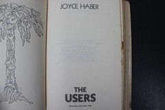The Users Joyce Haber 1976 Book Club Edition Hollywood Fiction Delacorte Press