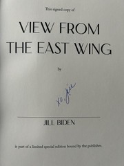 AUTOGRAPHED SIGNED View from the East Wing Jill Biden President Joe Biden’s Wife