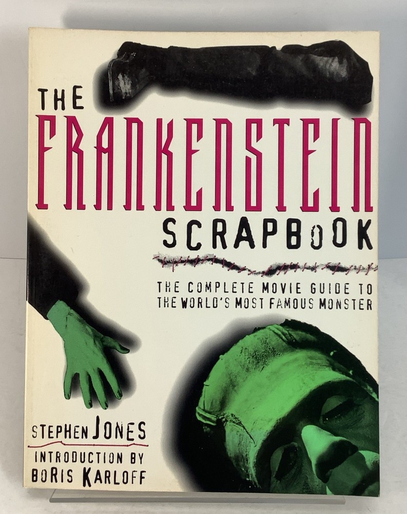 The Frankenstein Scrapbook 1995 Stephen Jones Boris Karloff Intro Movie Guide