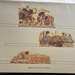 Matthew Kalmenoff Plains Indians Diorama to Cut & Assemble PB Illustrated 1975