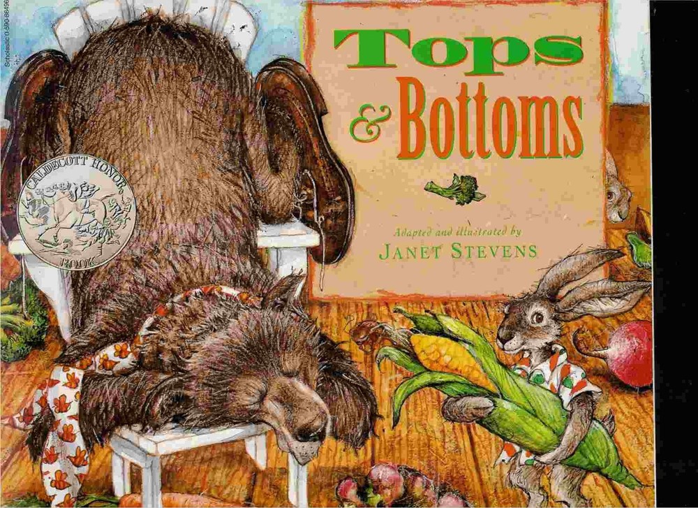Tops & Bottoms – paperback Janet Stevens
