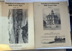Lot of 2 Southern California 100 Years Ago: Vol. 1 & 2 Skip Whitson Sun Books PB