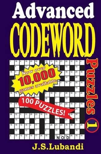 J S Lubandi Advanced Codeword Puzzles (Paperback) Advanced Codeword Puzzles